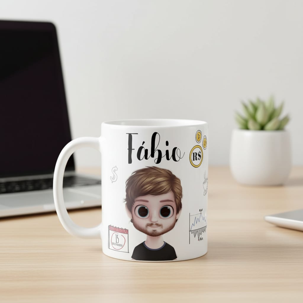 Caneca Profissão Contabilidade Presente Criativo Contador