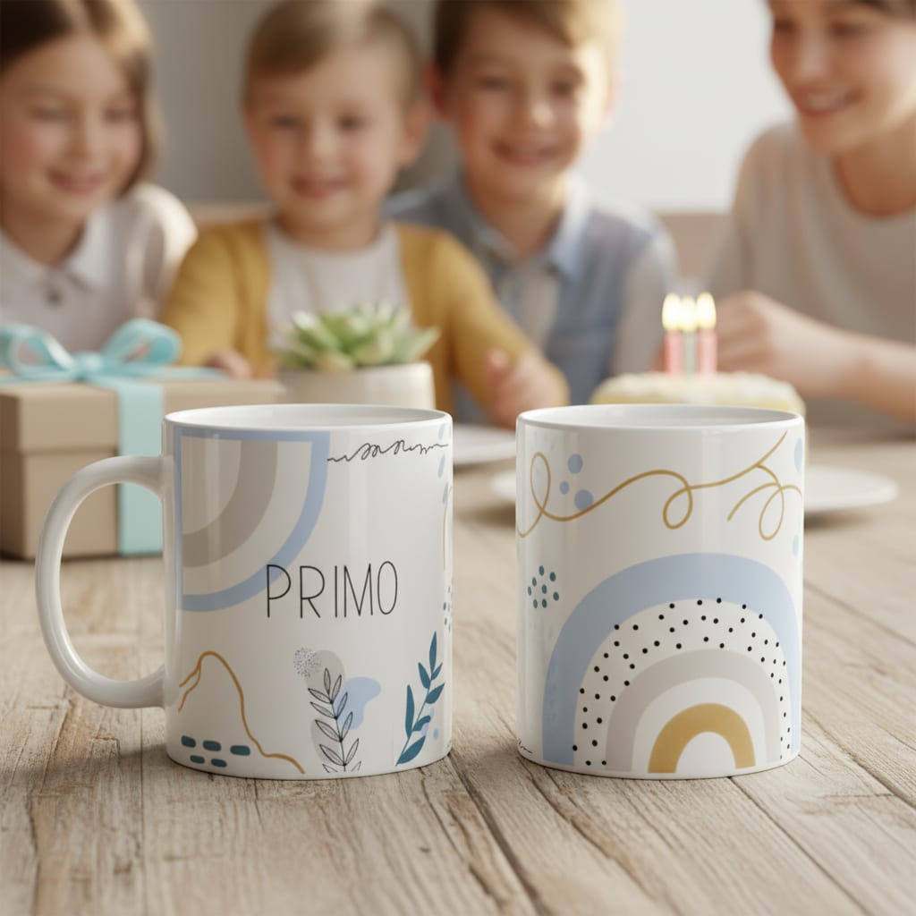 Caneca Masculina Minimalista Presente Familia Primo - Família (Primo)