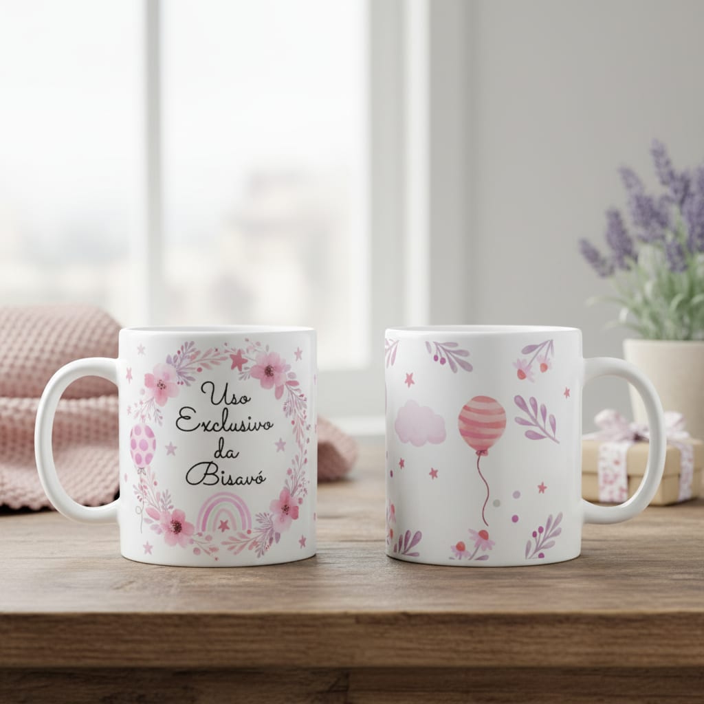 Caneca Personaliza Especial para Presentear Bisa Bisavó - Família (Bisavó)