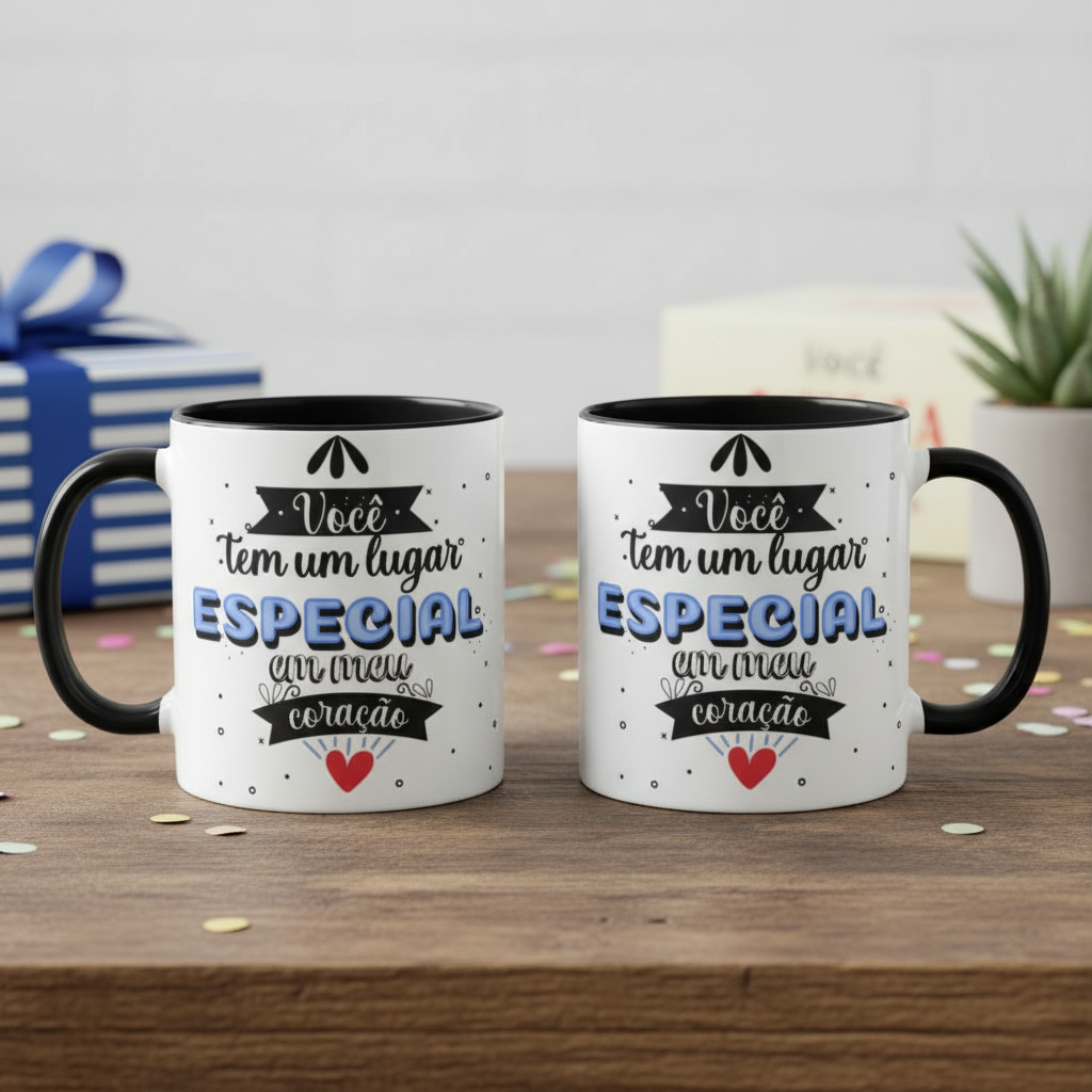 Caneca Presente Criativo Especial Aniversário Natal - Outros (Aniversário)