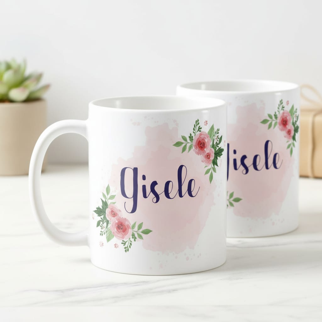 Caneca Feminina Personalizada com Nome Presente Amiga - Outros (Amigo(a))