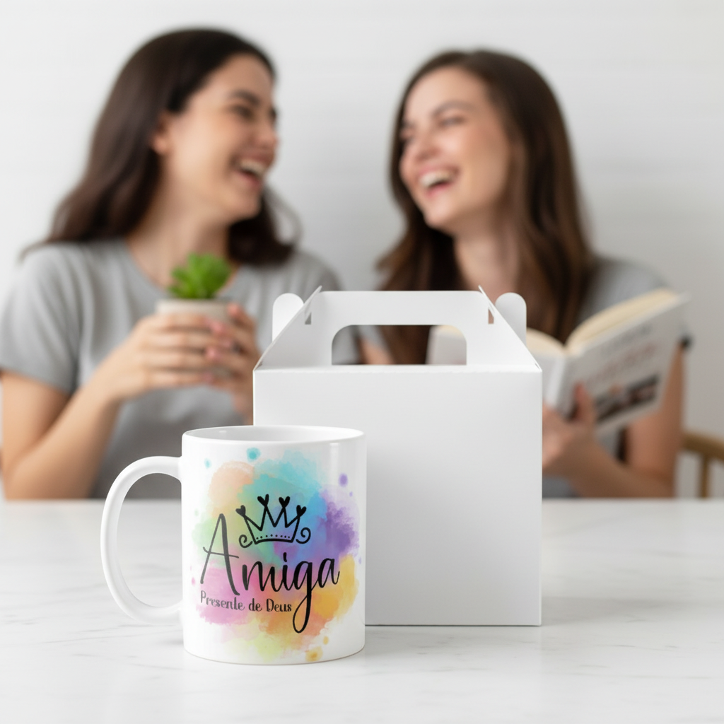 Caneca Personalizada Amiga Especial Presente de Deus