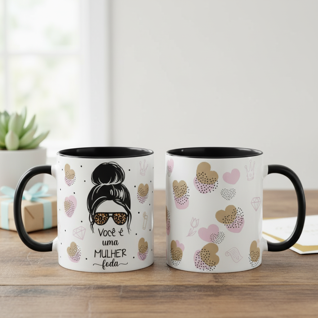 Caneca Personalizada Feminina Presente Amiga Frase Mulher - Outros (Amigo(a))
