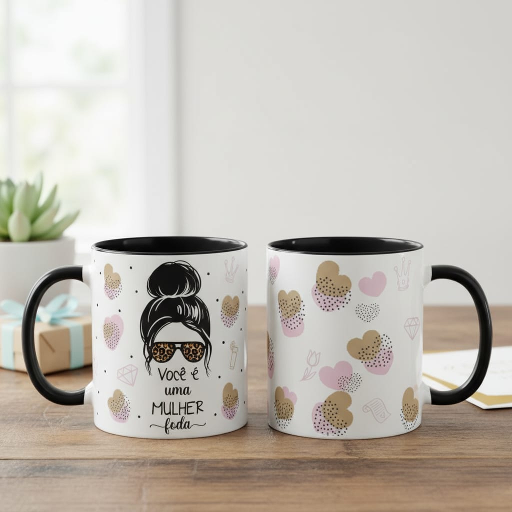 Caneca Personalizada Feminina Presente Amiga Frase Mulher - Outros (Amigo(a))