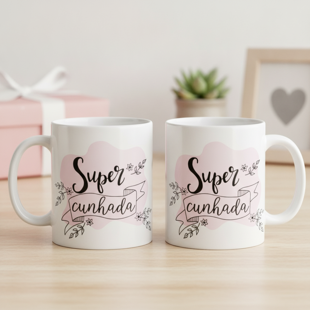 Branco | Super Cunhada - Família (cunhada)