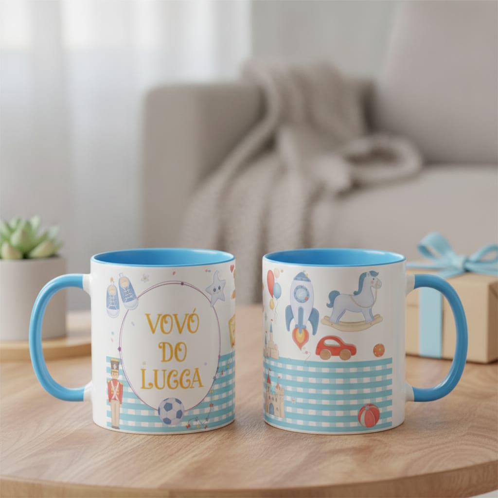 Caneca Avô Presente Criativo Vovó Especial- Dia dos Avós - Família (Avó/Avô)