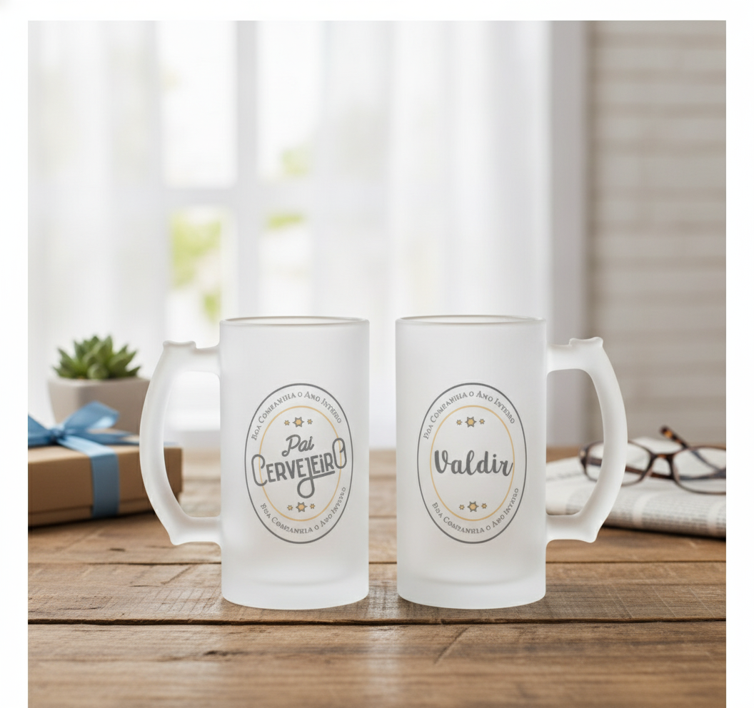 Caneca Cerveja Pai Cervejeiro - Família (Pai)