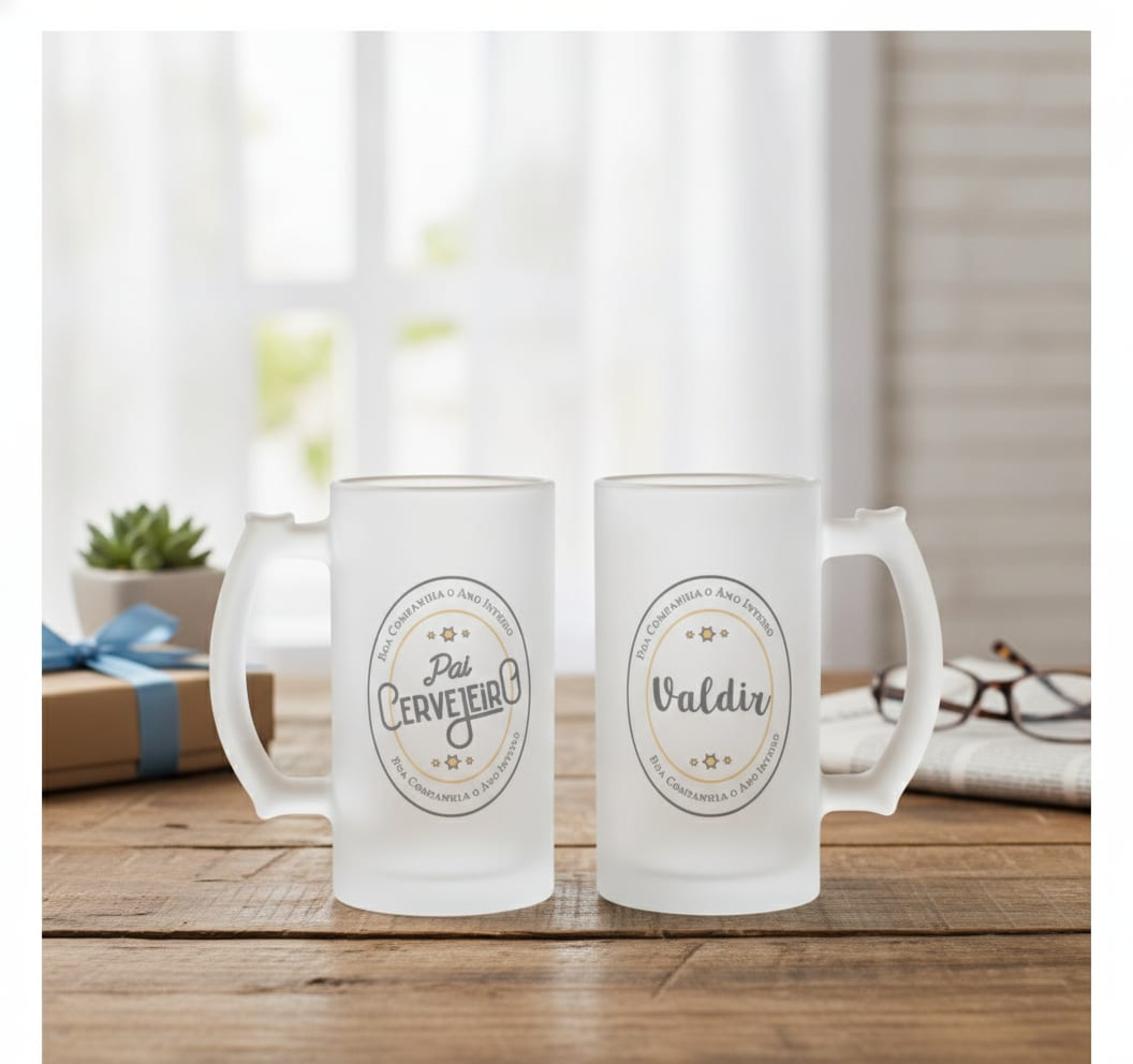 Caneca Cerveja Pai Cervejeiro - Família (Pai)