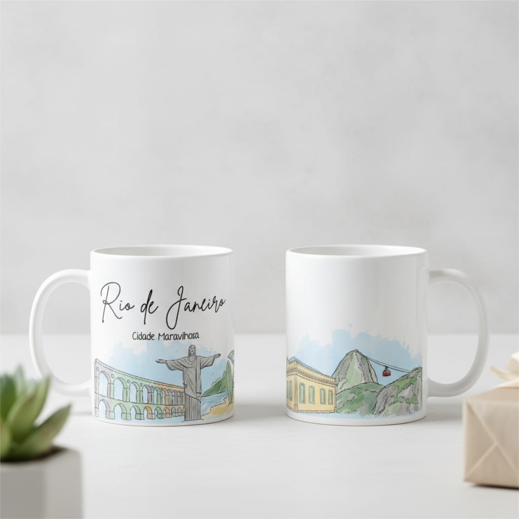 Caneca Cidade Maravilhosa Lembrança Rio de Janeiro  - Outros (Rio de Janeiro)