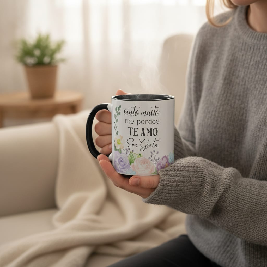 Caneca de Paz e Harmonia Experimente o Poder do Ho'oponopo