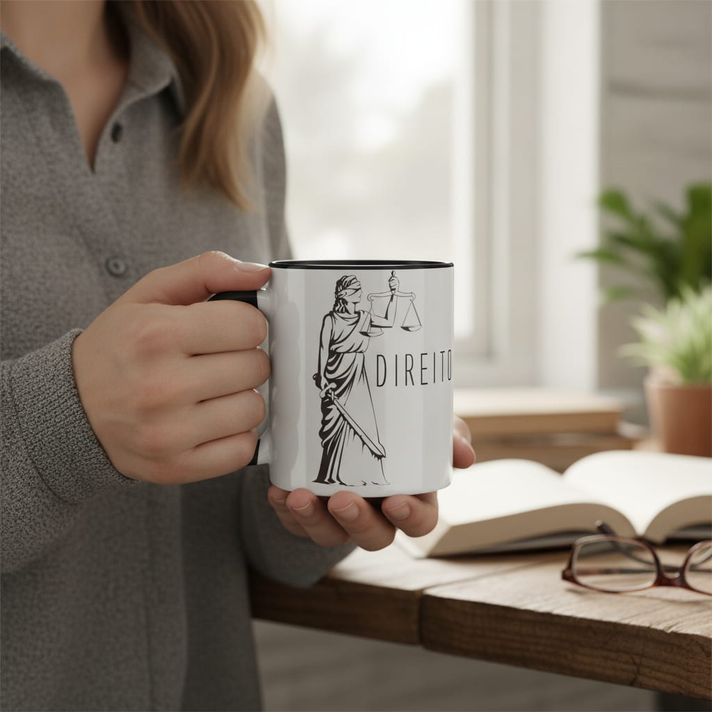 Caneca Direito Profissão Advogado Presente Advocacia