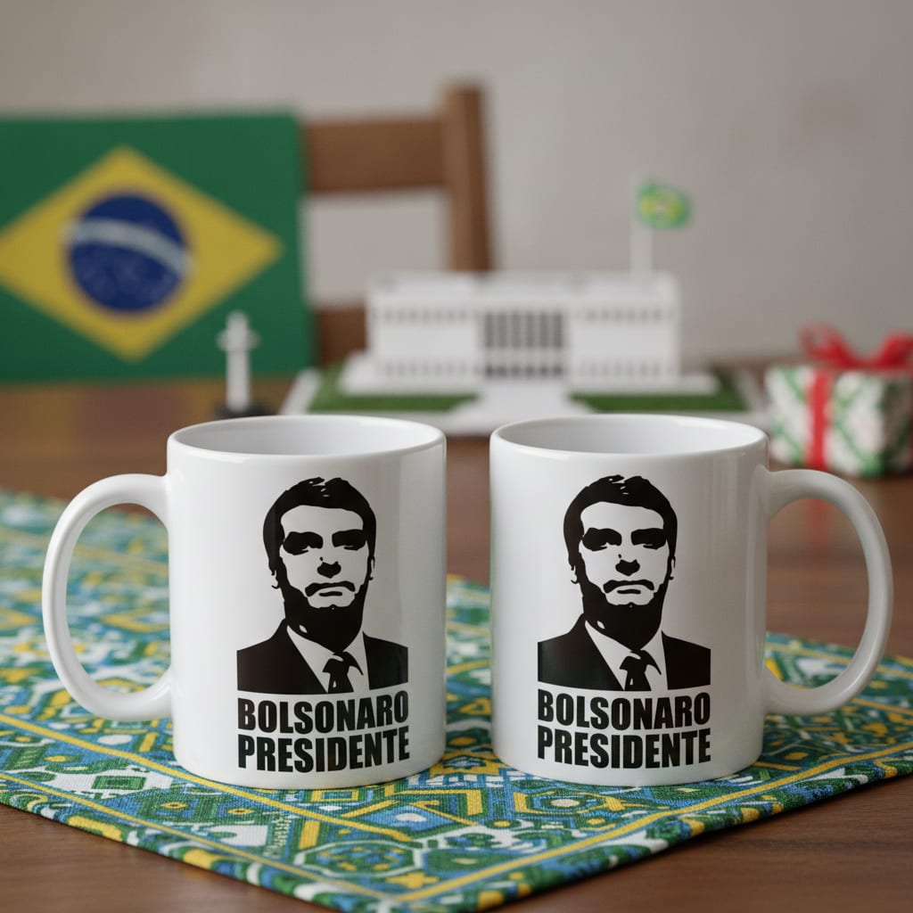 Caneca Do Capitão Bolsonaro Presidente 2022 Xicara De Café - Outros (Bolsonaro Presidente)