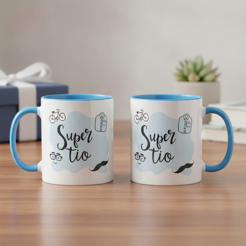 Caneca Especial Personalizada para Presentear Super Tio - Família (Tio)