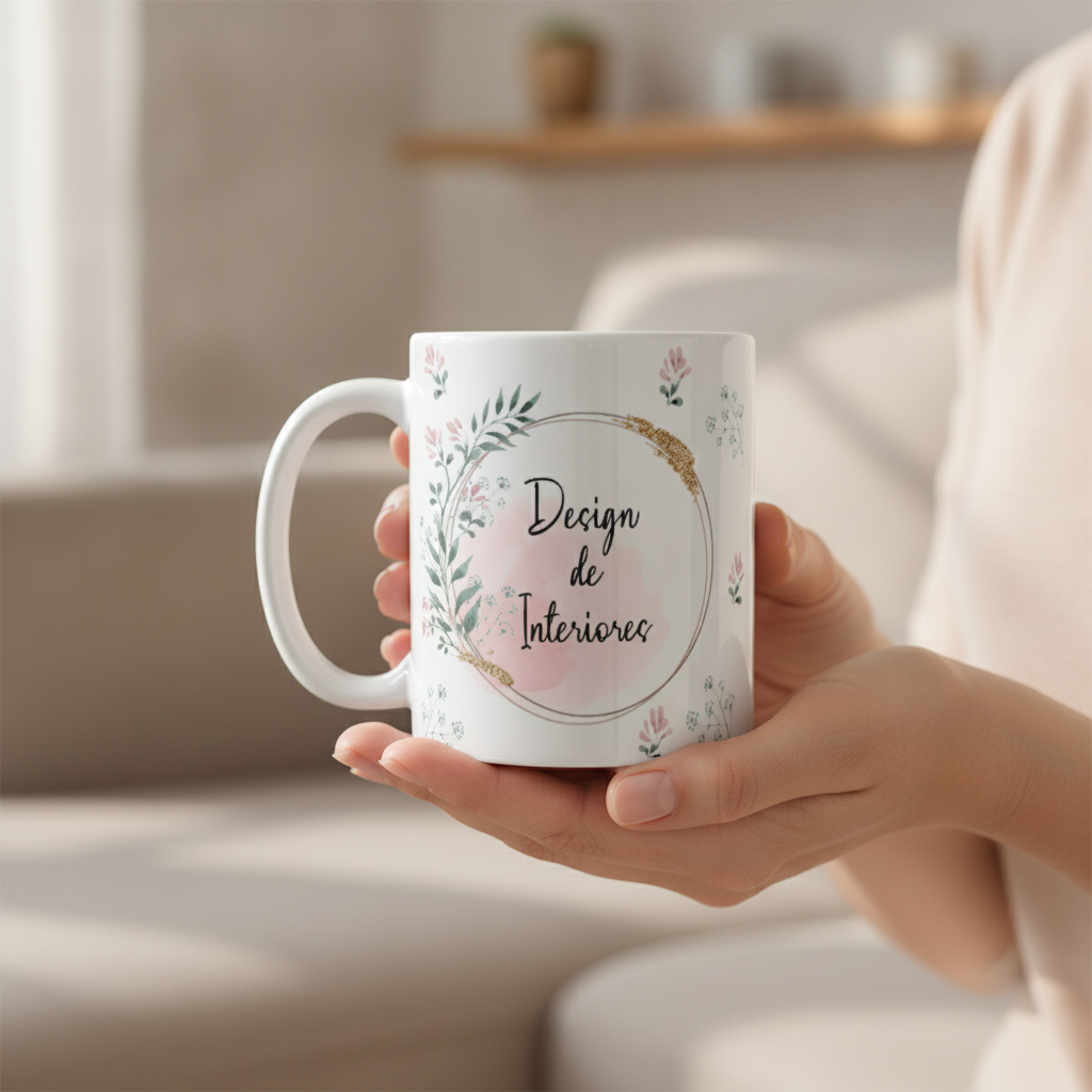 Caneca Feminina Delicada Presente Profissão Design Interior