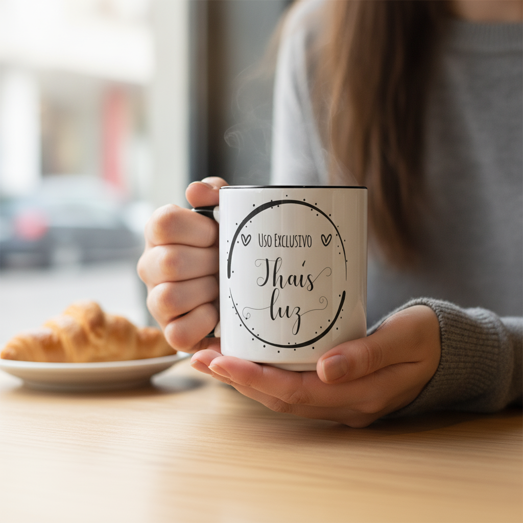 Caneca Feminina Presente Mulher Uso Exclusivo com Nome - Outros (Mulher)