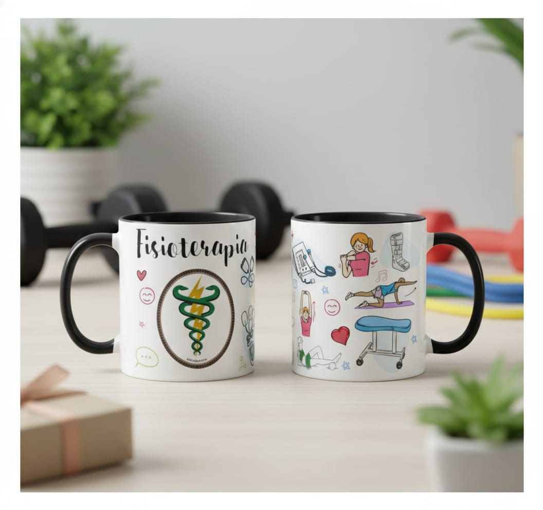 Caneca Fisioterapia Presente Criativo Fisioterapeuta