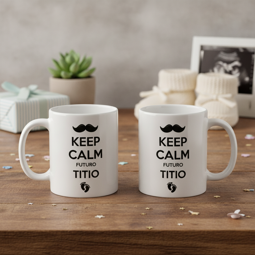 Caneca Gravidez Presente Tio Anúncio Familia Vou Ser Titio - Anúncio de Gravidez (Tio)