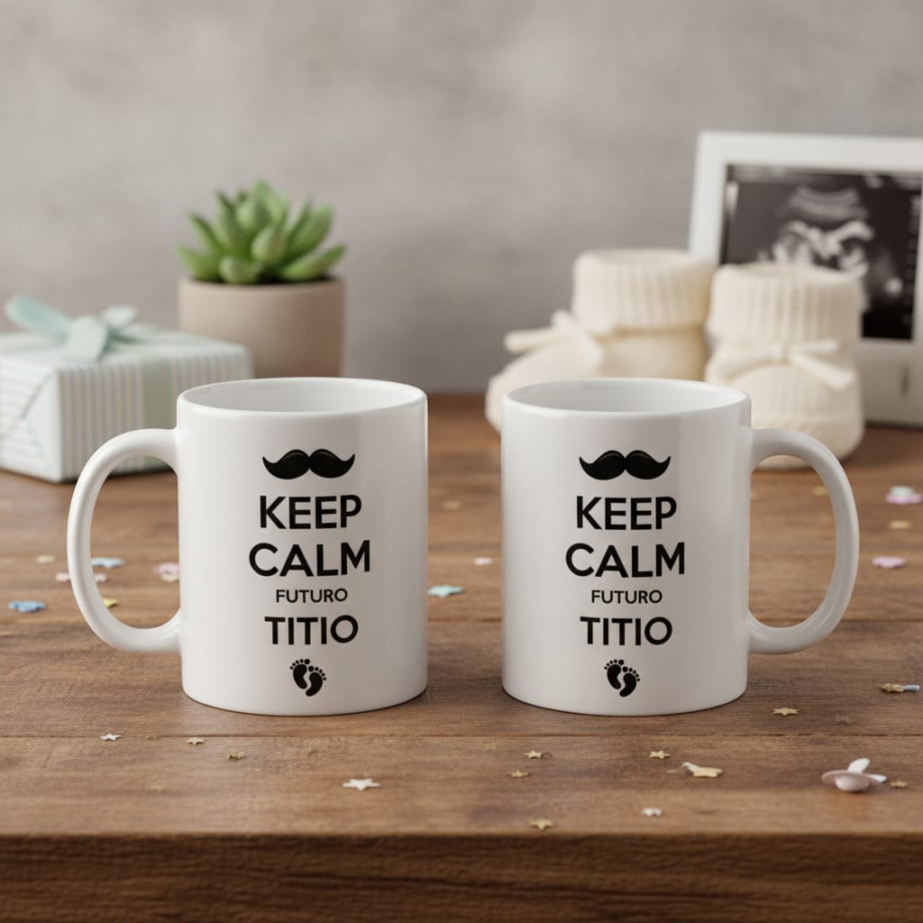 Caneca Gravidez Presente Tio Anúncio Familia Vou Ser Titio - Anúncio de Gravidez (Tio)