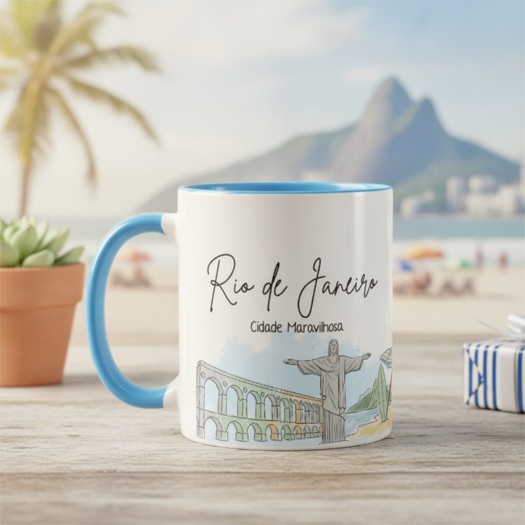 Caneca Lembrança Rio De Janeiro Cidade Maravilhosa - Outros (Rio de Janeiro)