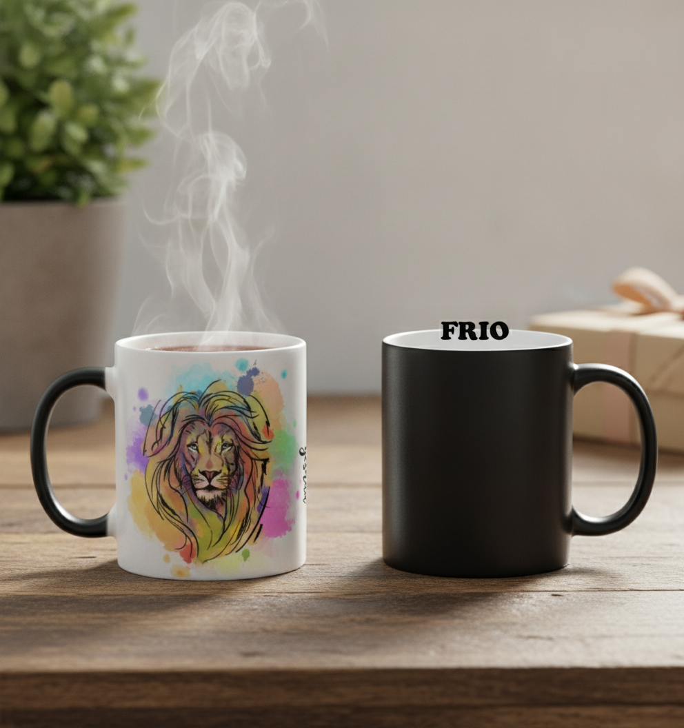Caneca Mágica Jesus Leão De Judá Yeshua Salmo Presente