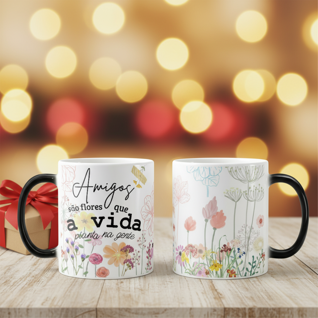 Caneca Mágica Presente Criativo Especial para Melhor Amiga