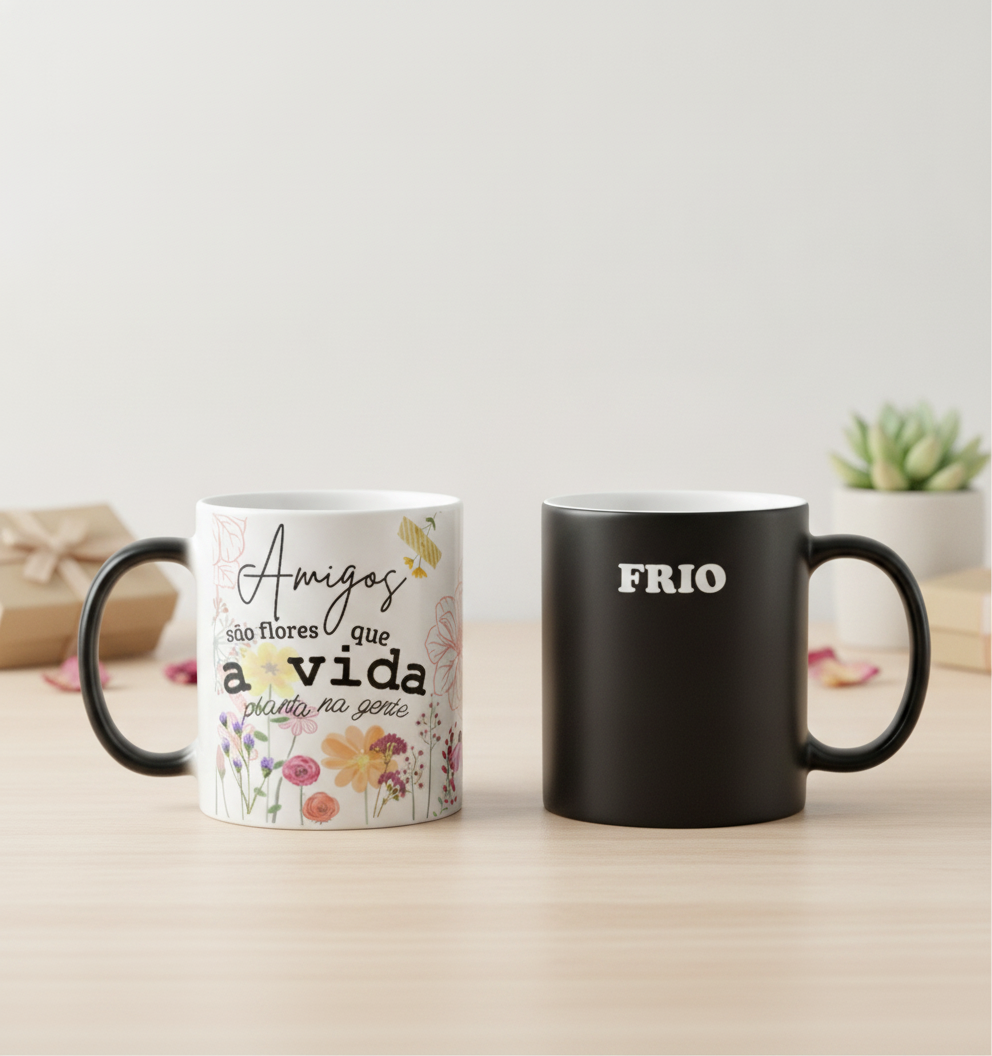 Caneca Mágica Presente Criativo Especial para Melhor Amiga - Outros (Amigo(a))