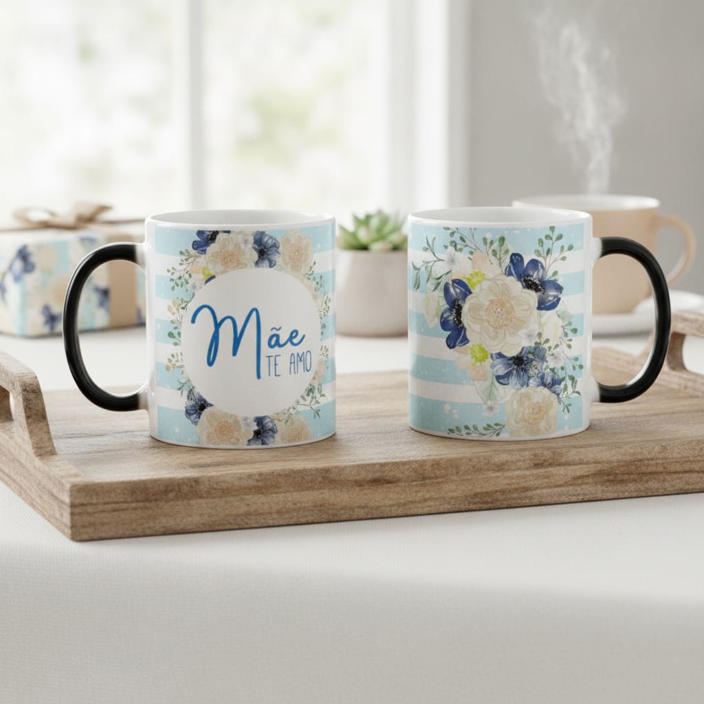 Caneca Mágica Presente Criativo para Mãe Aniversário - Família (Mãe)