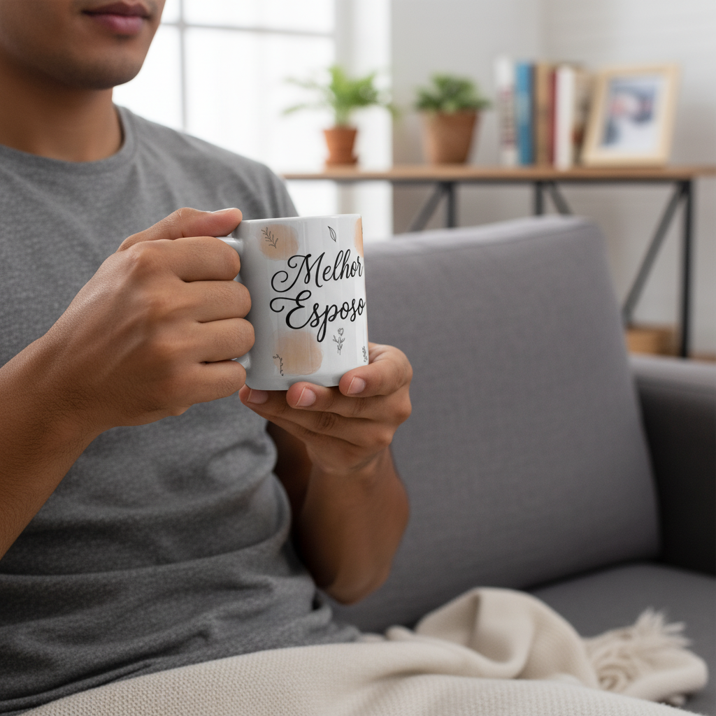 Caneca Melhor Esposo - Branca