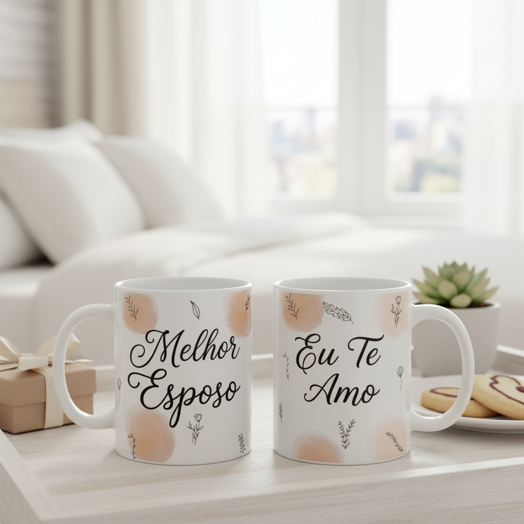 Caneca Melhor Esposo - Branca