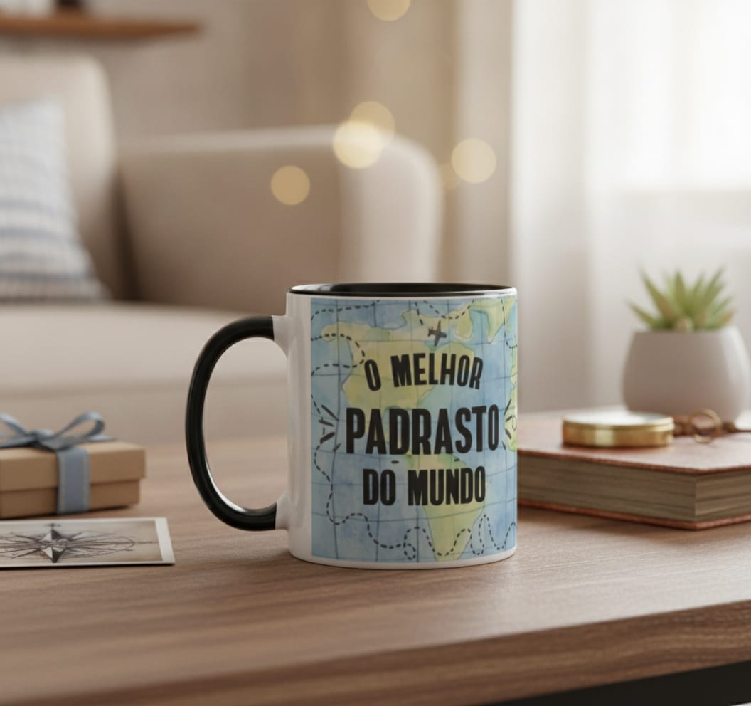 Caneca Melhor Padrasto do Mundo