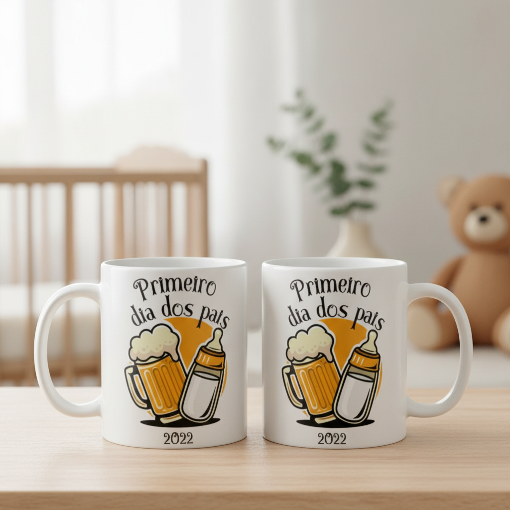 Caneca Pai Cervejeiro Presente Primeiro Dia Dos Pais - Família (Pai)