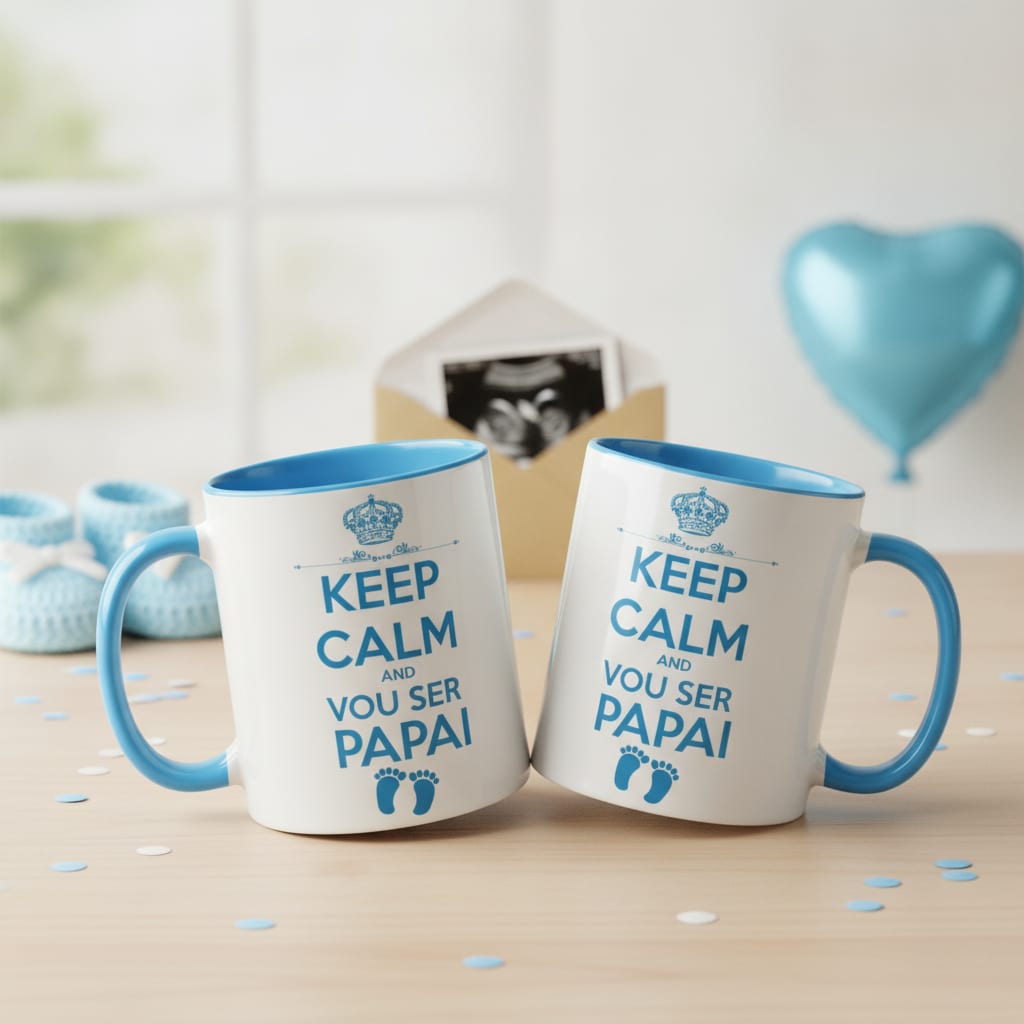 Caneca Personalizada Anúncio de Gravidez Pai Keepcalm - Anúncio de Gravidez (Pai)