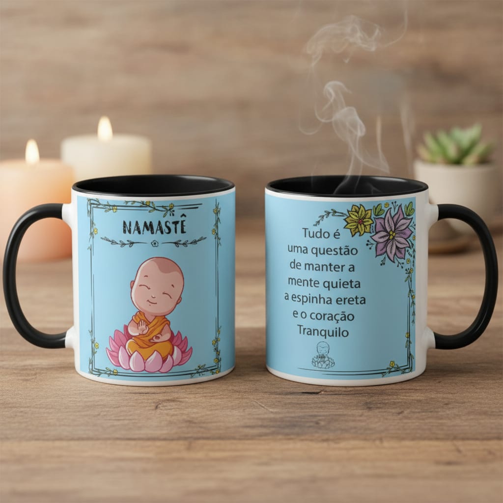 Caneca Personalizada Buda Divertida - Outros (Buda Divertida)