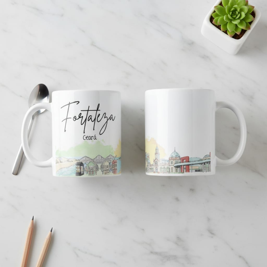 Caneca Personalizada Ceará Lembrança Cidade Fortaleza - Outros (Fortaleza)