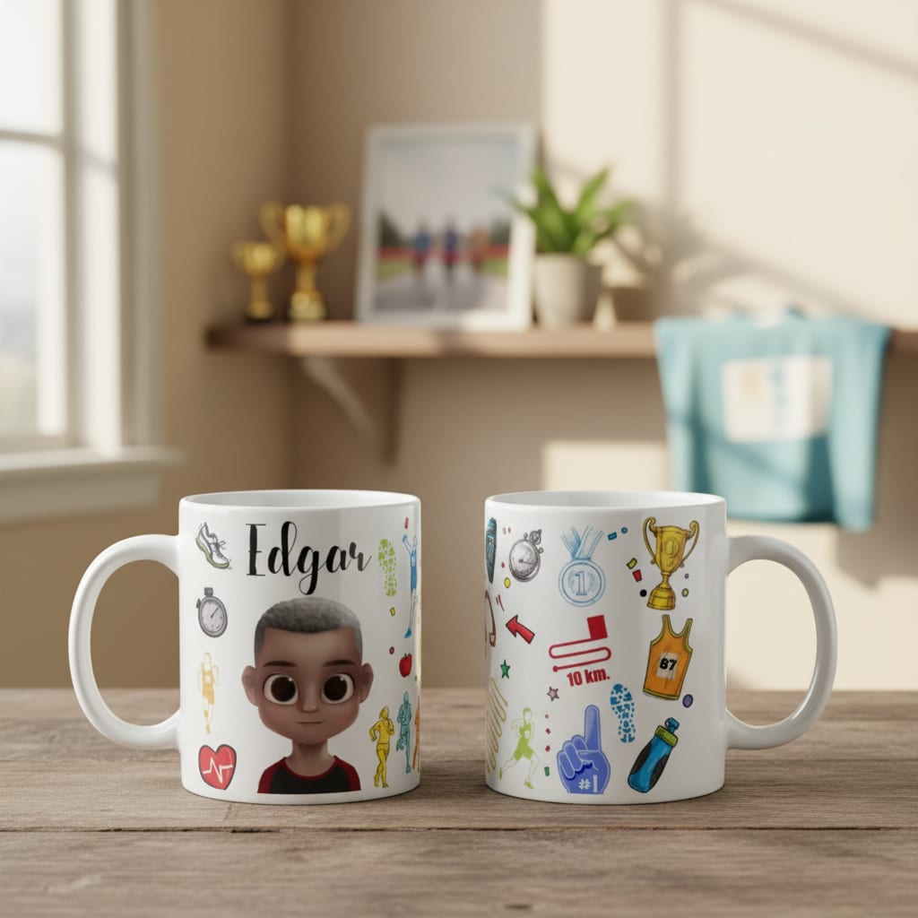 Caneca Personalizada Corrida Presente Corredor - Hobbies (Esportista)