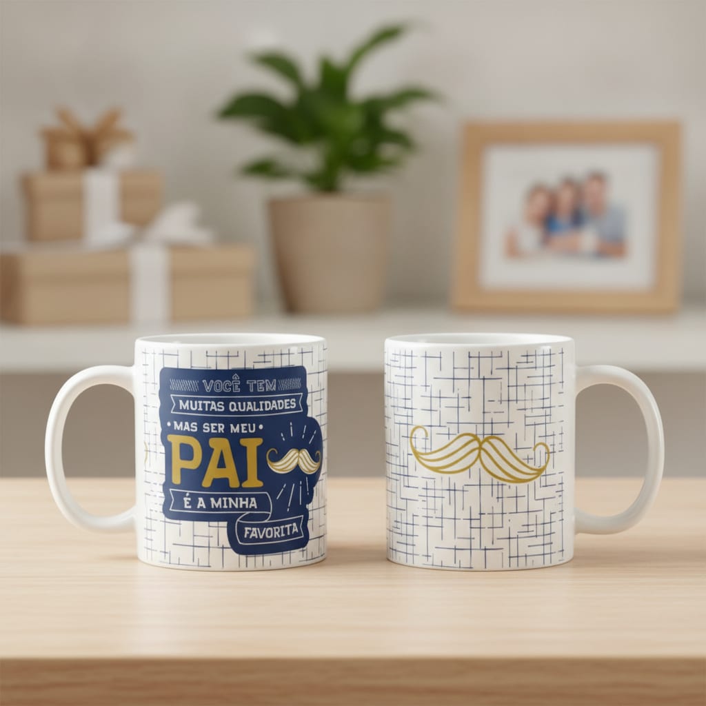 Caneca Personalizada de Presente Especial para Pai Engraçado