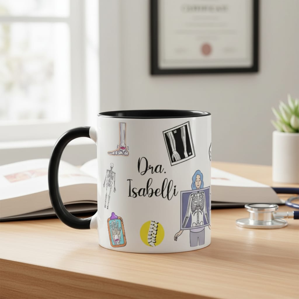 Caneca Personalizada de Presente para Médico Ortopedista