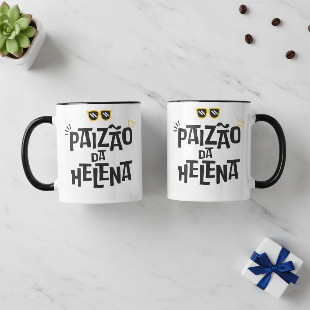 Caneca Personalizada Divertida com Nome para o Paizão - Família (Pai)