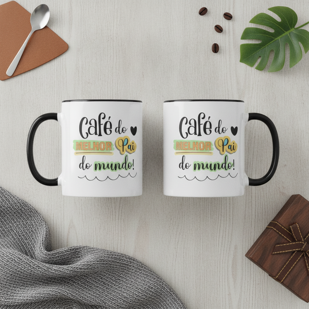 Caneca Personalizada Divertida Pai Presente Dia dos Pais - Família (Pai)
