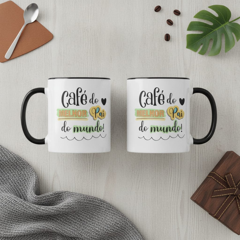 Caneca Personalizada Divertida Pai Presente Dia dos Pais - Família (Pai)