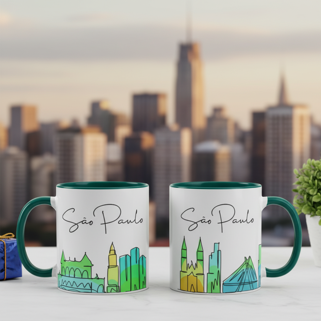 Caneca Personalizada Estado de São Paulo Presente Criativo - Outros (São paulo cidade)