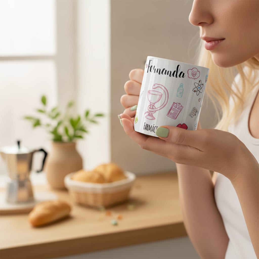 Caneca Personalizada Farmácia Profissão Farmacêutica