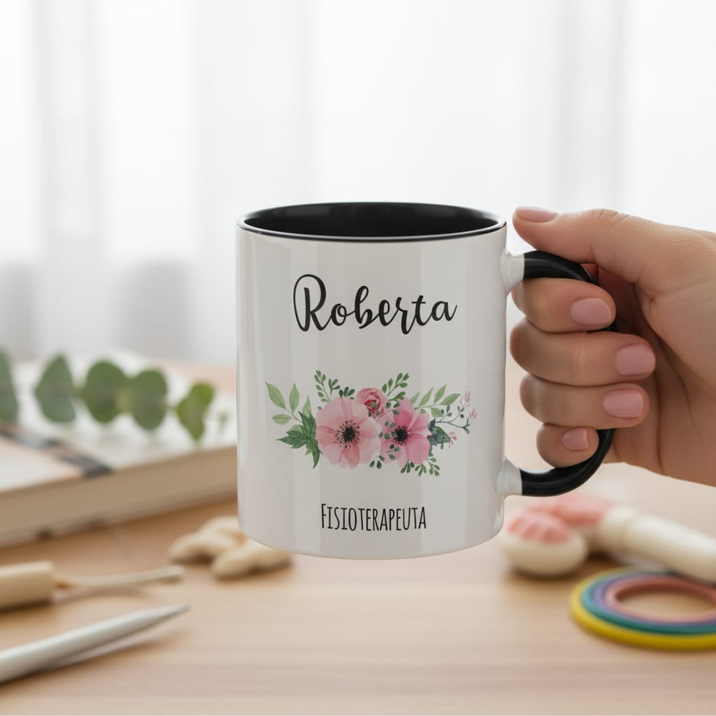 Caneca Personalizada Fisioterapia Profissão Fisioterapeuta