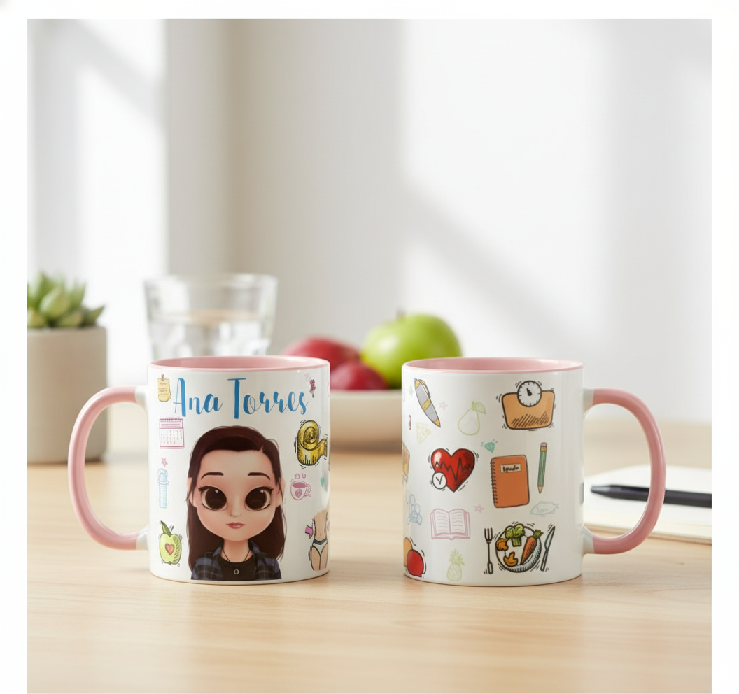 Caneca Personalizada Nutrição Profissão Nutricionista - Profissões (Nutricionista)