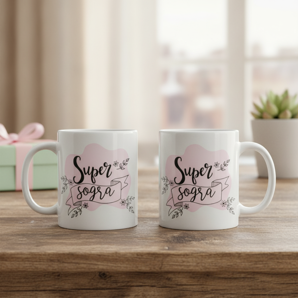 Caneca Personalizada Presente Aniversário Sogra Especial - Família (Sogra)