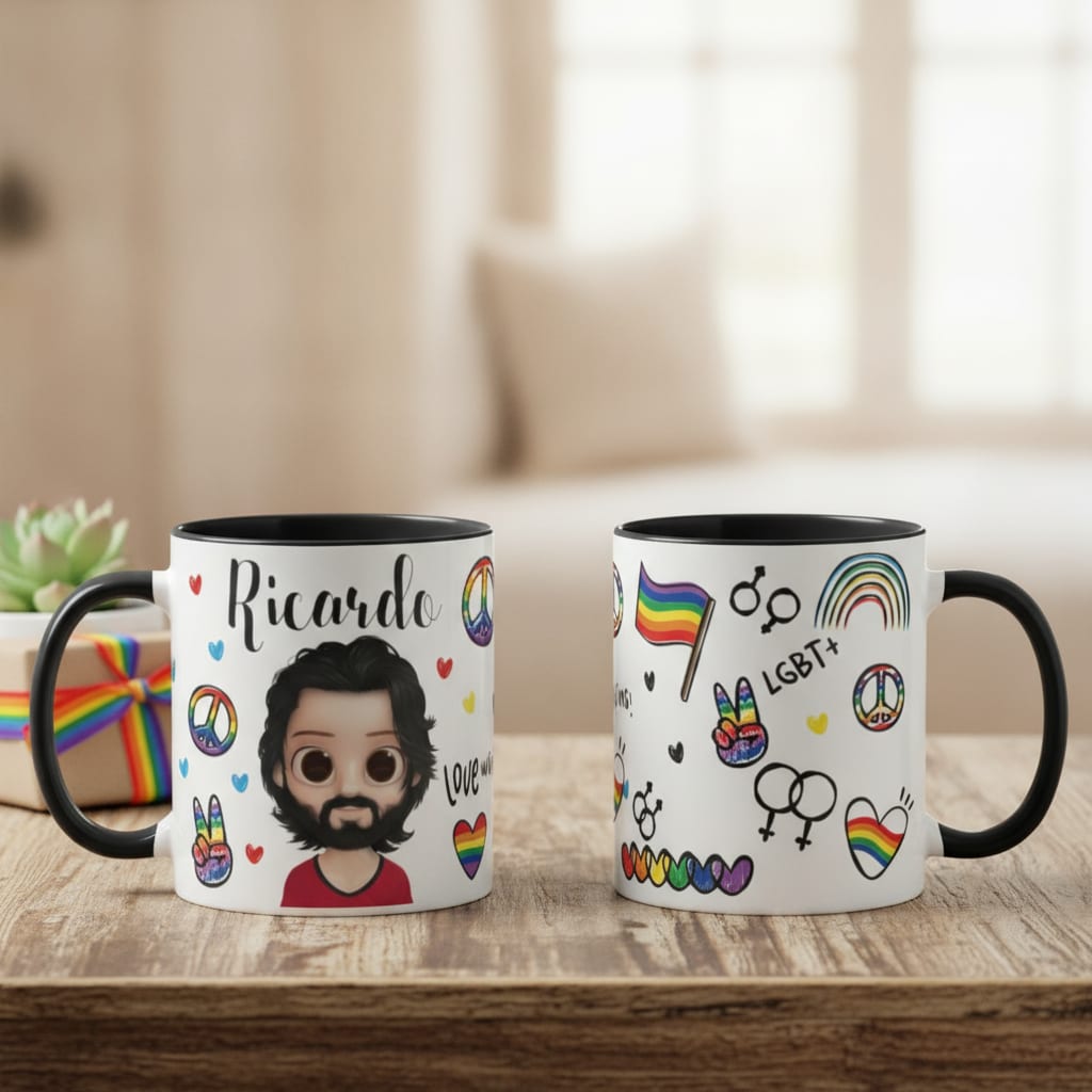 Caneca Personalizada Presente Criativo Namorado Lgbt Gay - Outros (Casal)