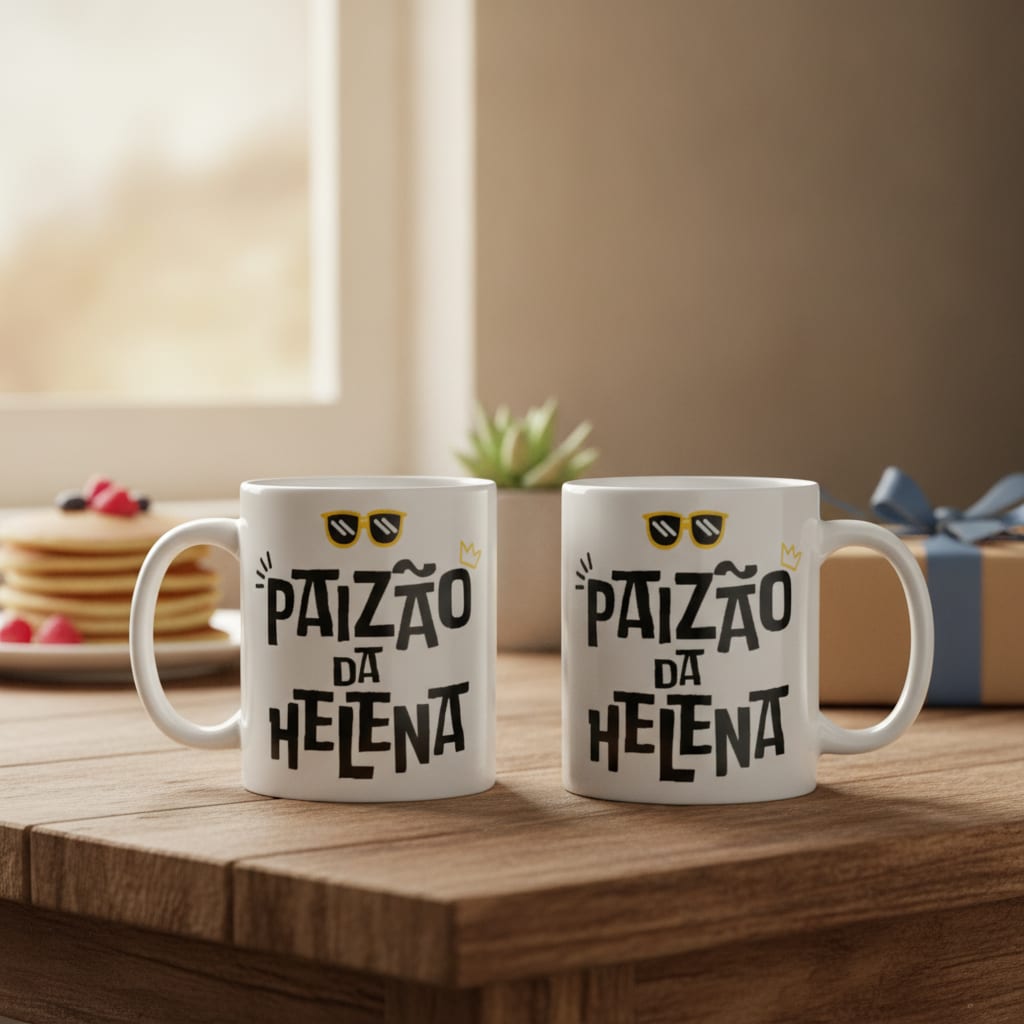 Caneca Personalizada Presente Legal Paizão com Nome - Família (Pai)