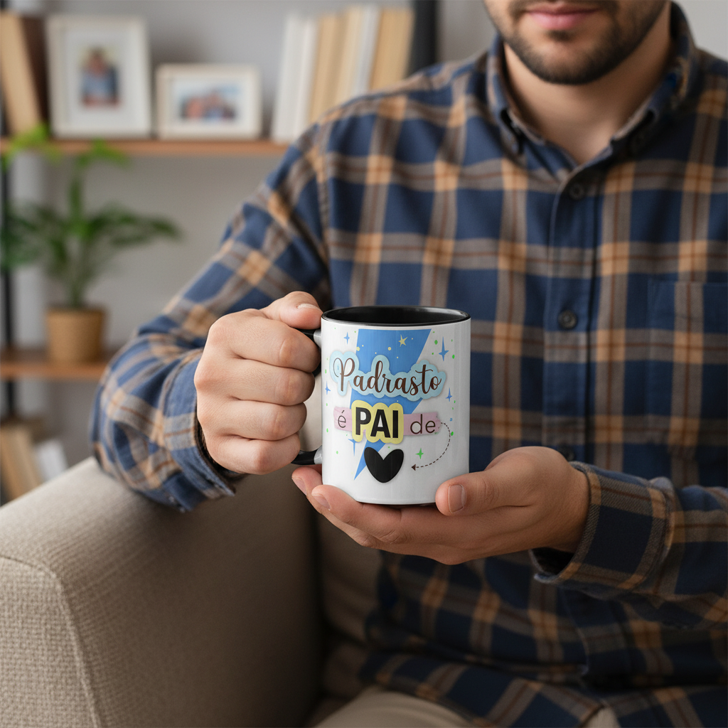 Caneca Personalizada Presente para Padrasto