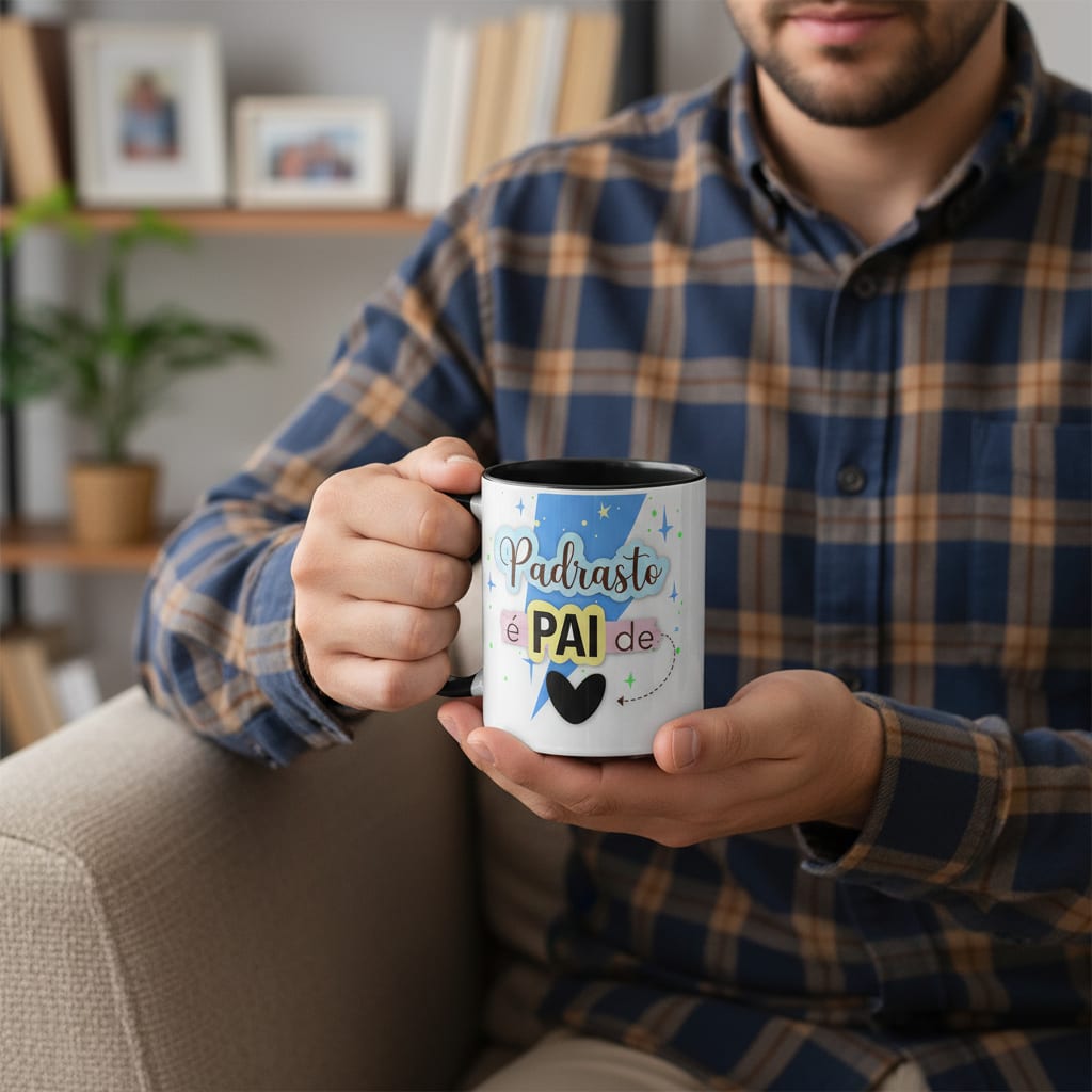 Caneca Personalizada Presente para Padrasto
