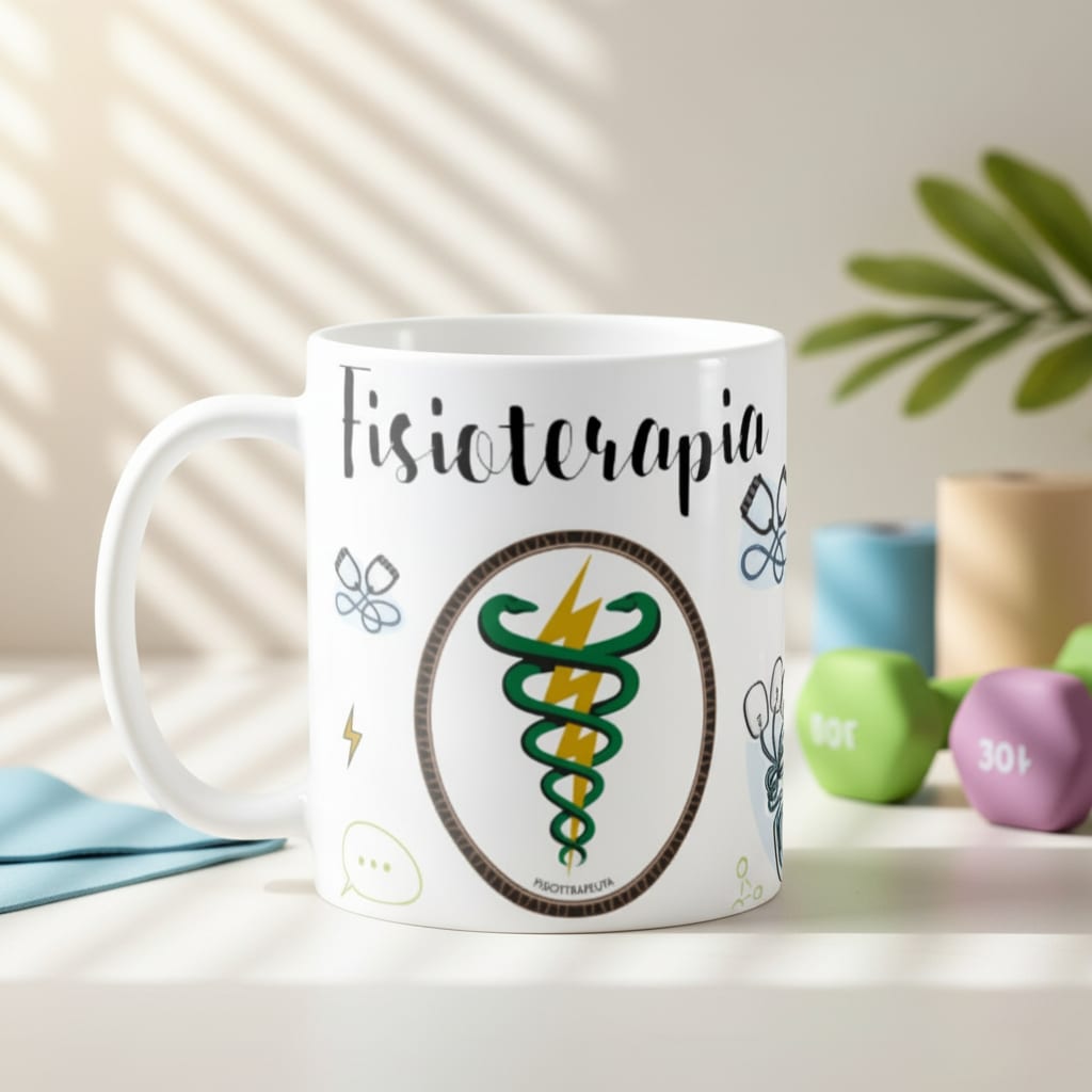 Caneca Personalizada Presente Profissão Fisioterapia